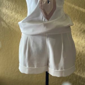 EXPRESS Beige dress shorts